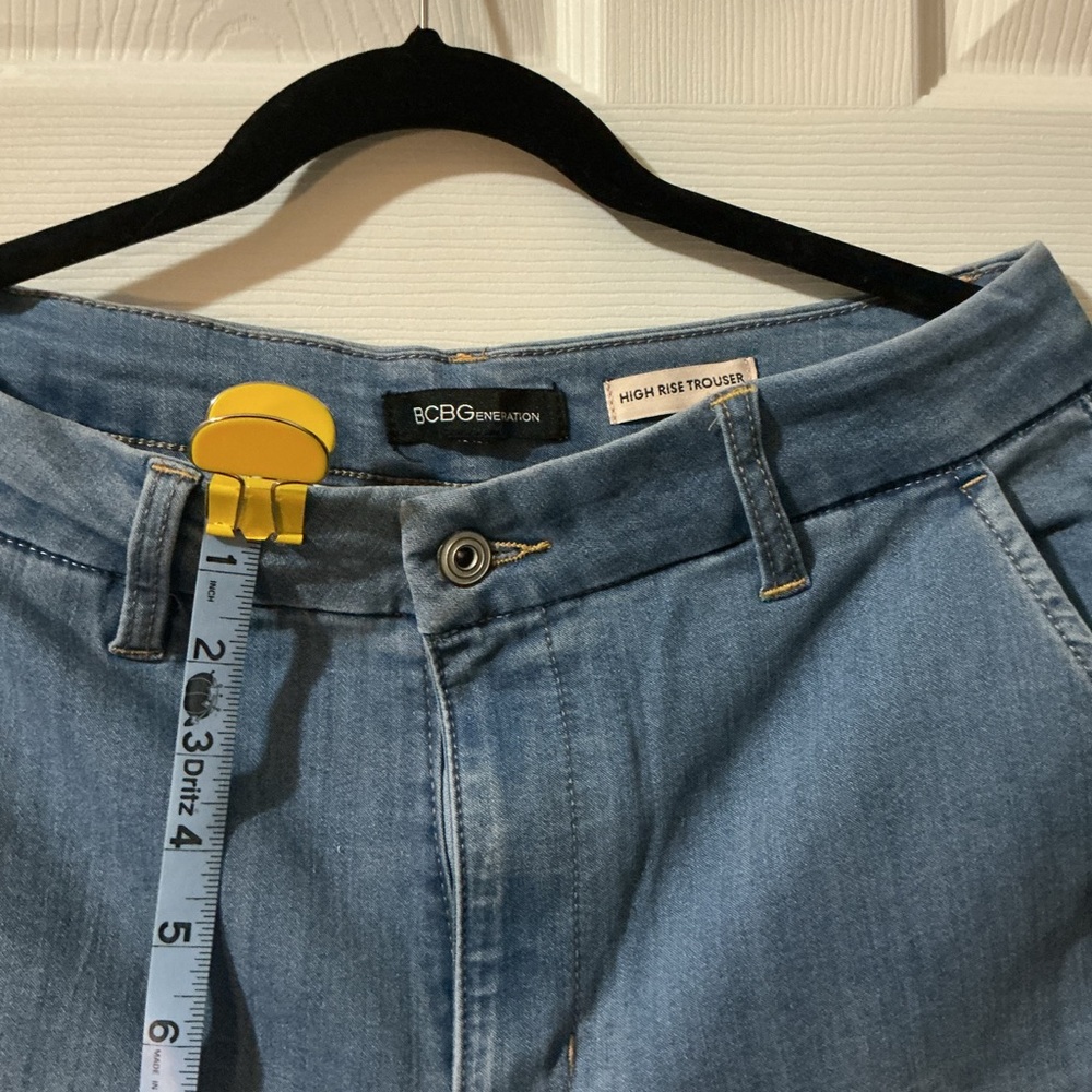 New BCBGeneration High Rise Trouser Denim Women’s
